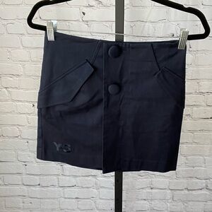 Y-3 by Yohji Yamamoto X Adidas Mini Skirt Size XS